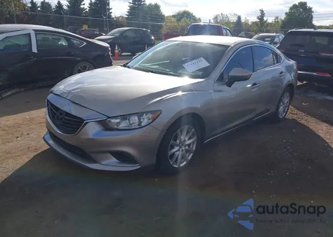 2015 Mazda Mazda6 I Sport z USA, uszkodzony, nr VIN JM1GJ1U59F1206363